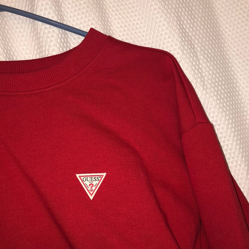 Cropped guess crewneck